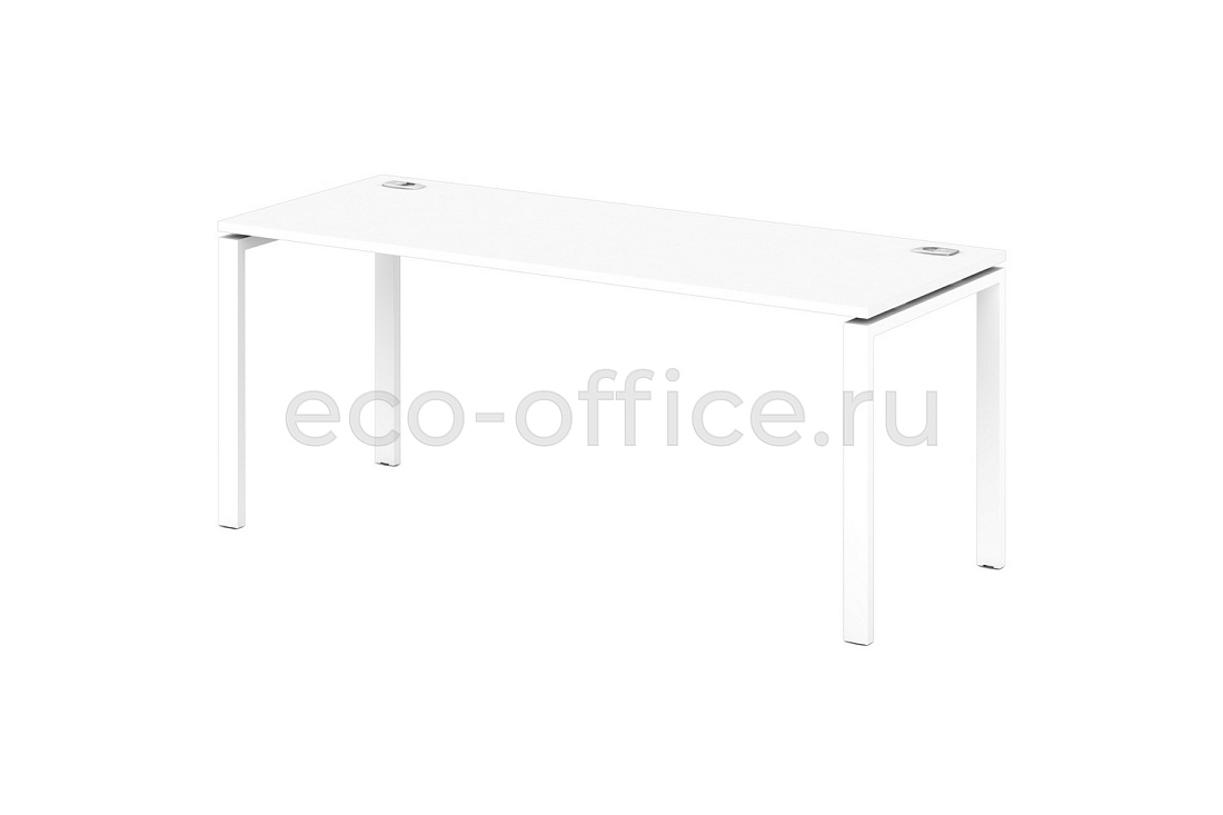 Стол на металлокаркасе 60*30 SENTIDA STEEL S-34 Белый  стоимость