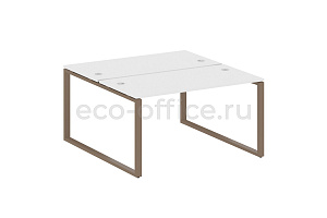 Рабочая станция METAL SYSTEM STYLE БО.РАС-СП-2.3 Белый / Мокко металл фото