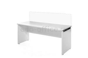 Стол письменный TOUR WOOD 114S1003 W3W3 (7016) Белый фото