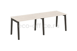 Рабочая станция на 2 рабочих места ONIX WOOD OW.RS-2.2.8 Денвер Светлый / Дуб Тёмный фото