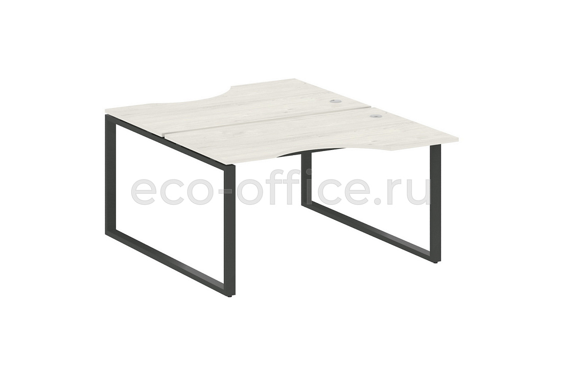 Рабочая станция криволинейная METAL SYSTEM STYLE БО.РАС-СА-2.2 Дуб Наварра / Антрацит металл   стоимость