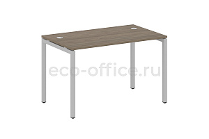 Стол письменный METAL SYSTEM QUATTRO 4x4 40БП.СП-2 Вяз Благородный / Серый металл фото
