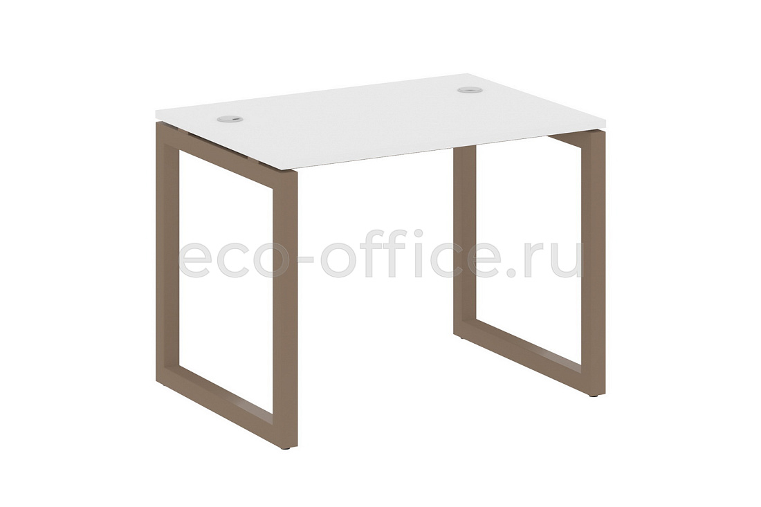 Стол письменный METAL SYSTEM QUATTRO 5x5 50БО.СП-1 Белый / Мокко металл  стоимость