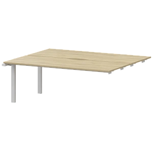 Модуль двойной на металлокаркасе Protech НТМП.ПО.Б2-180Э Баттл Рок/Белый фото