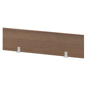 Экран для одиночного стола Protech СМЭ18-14 Орех/Белый фото