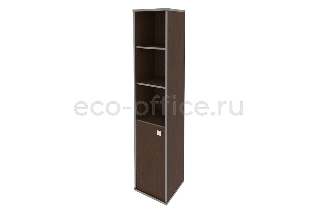 Шкаф высокий узкий левый STYLE Л.СУ-1.1 (L) Венге Цаво купить в Москве