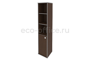 Шкаф высокий узкий левый STYLE Л.СУ-1.1 (L) Венге Цаво фото
