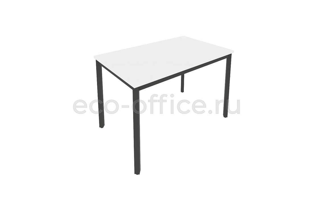 Стол письменный на металлокаркасе SLIM SYSTEM С.СП-4 Белый / Антрацит металл купить в Москве