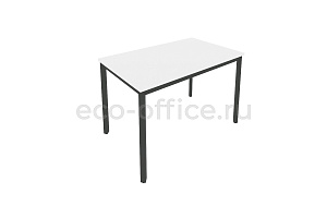 Стол письменный на металлокаркасе SLIM SYSTEM С.СП-4 Белый / Антрацит металл фото