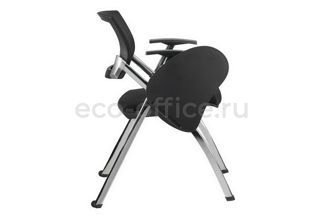 Конференц-кресло складное с пюпитром RV Chair CLICK 462TEC Чёрная ткань  стоимость