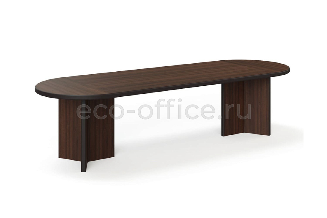 Стол переговоров LEGNO Conference table 300x100 Орех купить в Москве
