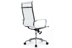 Кресло руководителя RV Chair HUGO 6001-1SE Белая сетка фото
