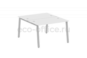 Рабочая станция METAL SYSTEM STYLE БА.РАС-СП-2.2 Белый / Серый металл фото