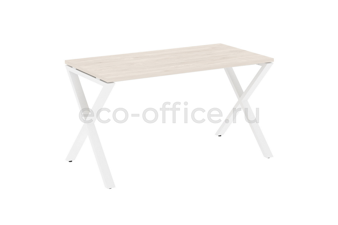 Стол рабочий LOFT VR.L-SRX-2.7 Денвер Светлый / Белый металл   стоимость
