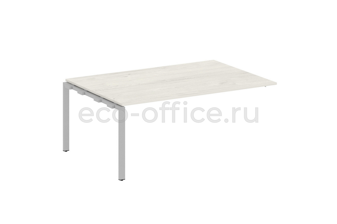 Проходной наборный элемент переговорного стола METAL SYSTEM STYLE БП.ППРГ-5 Дуб Наварра / Серый металл  стоимость