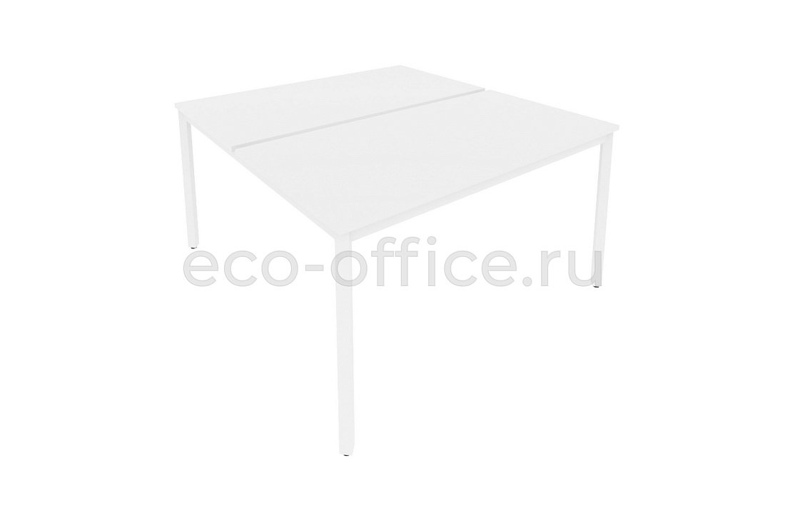 Рабочая станция на металлокаркасе SLIM SYSTEM С.СП-5.3 Белый / Белый металл купить в Москве