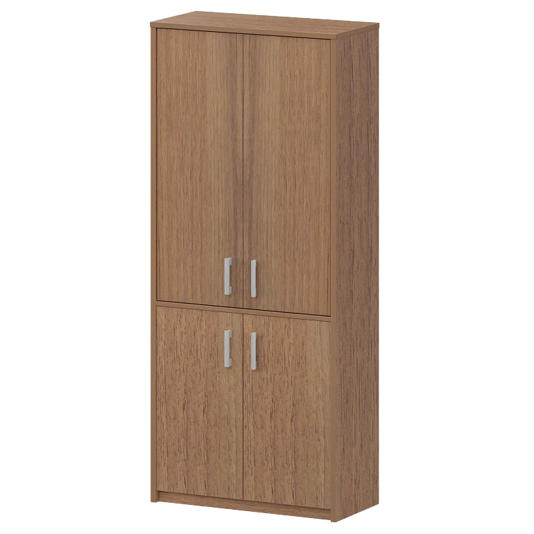 шкаф комбинированный закрытый protech а-310/а-610 орех фото