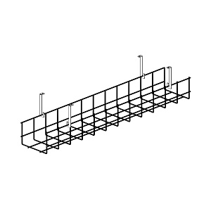 Лоток сетчатый узкий на стол 120 см Кабель-менеджмент CBM33612005 фото