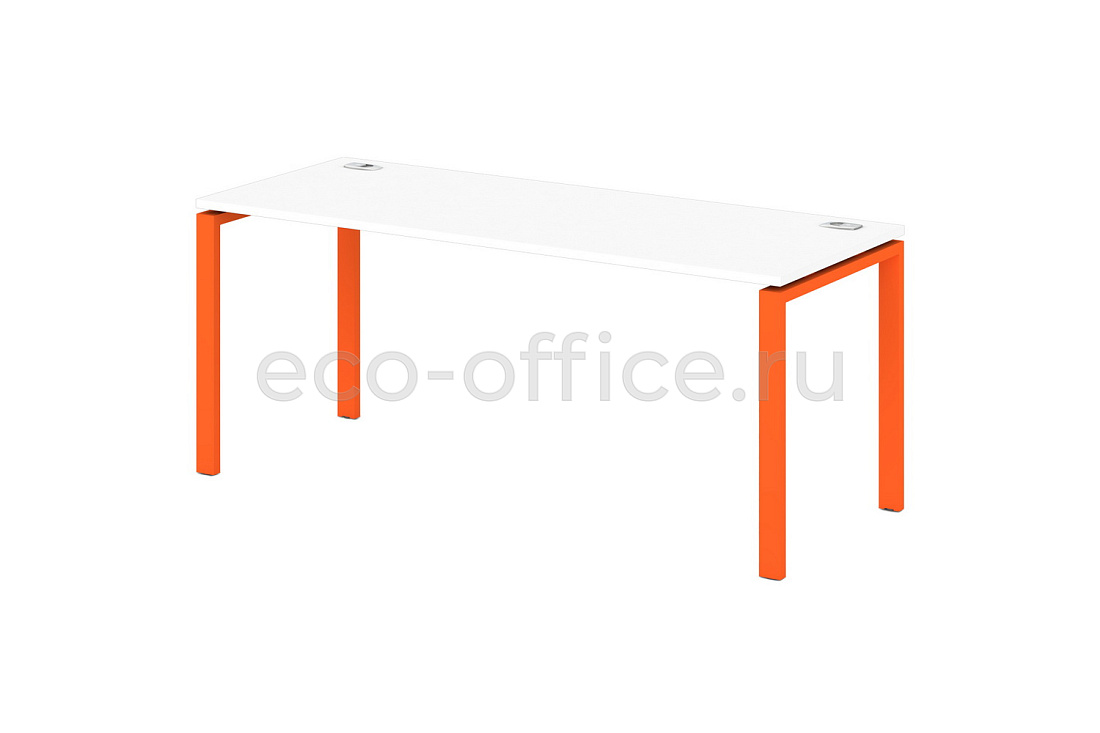 Стол на металлокаркасе 60*30 SENTIDA COLOR S-34 Апельсин  стоимость