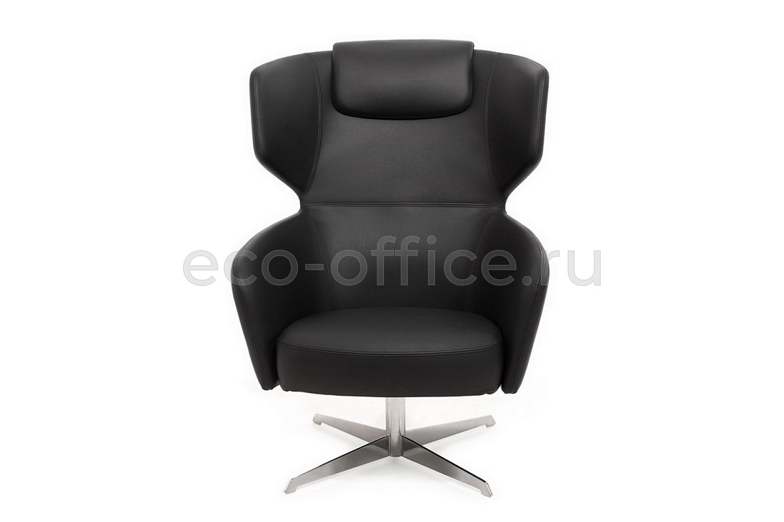 Кресло Profoffice VENTO High R7 Dakota Black Чёрная кожа  стоимость