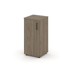 Шкаф низкий узкий STYLE PROJECT SN.STU-301(L) Вяз Благородный/Черный Ручки фото