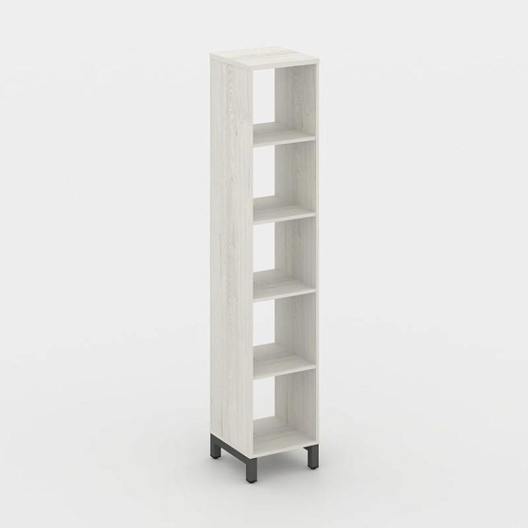 каркас стеллажа 5 яр. style project sn.ks-510 дуб наварра/металл антрацит фото
