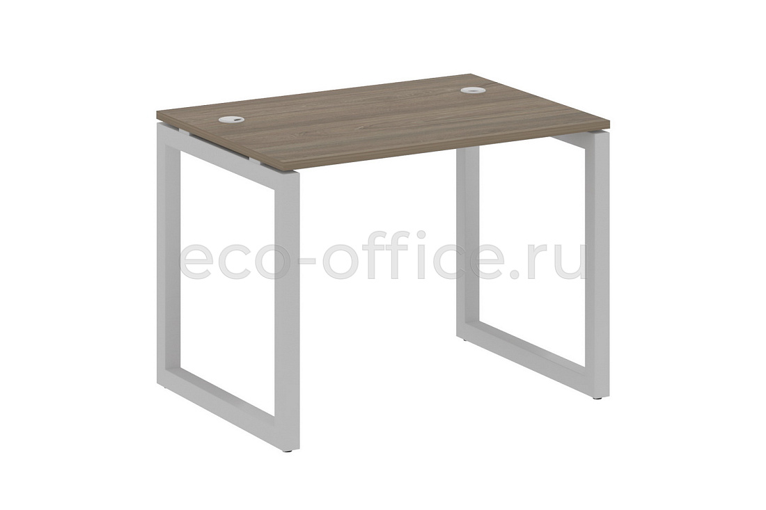 Стол письменный METAL SYSTEM QUATTRO 5x5 50БО.СП-1 Вяз Благородный / Серый металл  стоимость