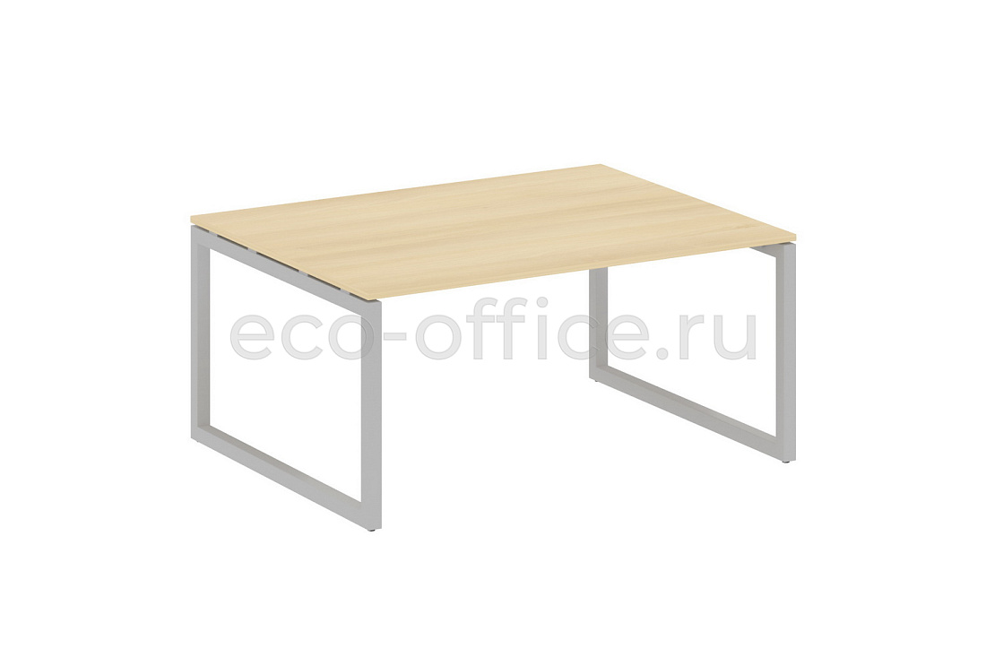 Стол переговорный (1 столешница) METAL SYSTEM QUATTRO 5x5 50БО.ПРГ-1.4 Акация Лорка / Серый металл  стоимость