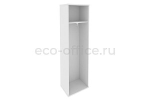 Гардероб узкий STYLE Л.ГБ-1 Белый фото