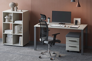 Мебель для персонала NEW LINE Дуб Шамони Светлый фото