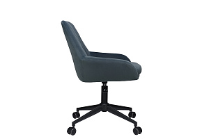 Кресло ECO-CHAIR KLOD 9-179 Тёмно-серый велюр фото