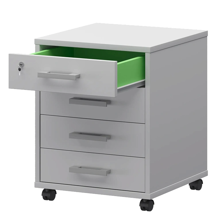 тумба подкатная protech атл-04 белый фото