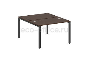 Рабочая станция METAL SYSTEM STYLE БП.РАС-СП-2.2 Венге Цаво / Антрацит металл фото