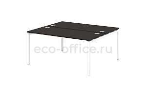 Стол-тандем на металлокаркасе 40*40 SENTIDA STEEL S-49 Дуб Честерфилд фото