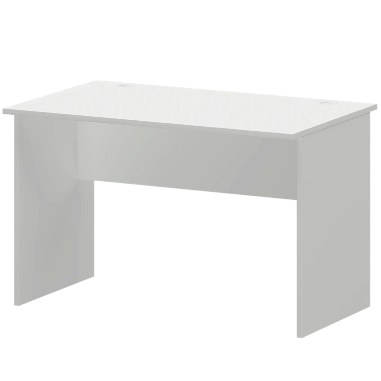 стол с левым и правым кабель каналом protech а-002.к белый фото