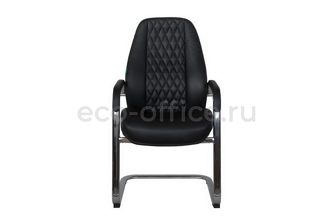 Конференц-кресло RV Design ORSO-SF F385 Чёрная кожа  стоимость