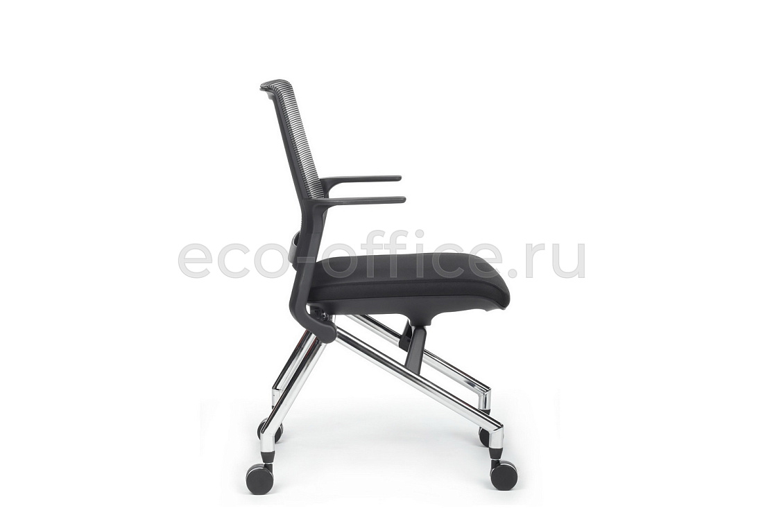 Конференц-кресло складное RV Design MOBY D2002 Чёрная ткань  стоимость