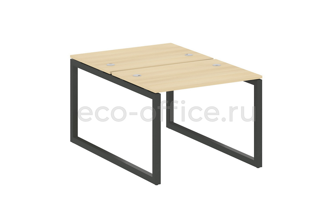 Рабочая станция METAL SYSTEM QUATTRO 5x5 50БО.РАС-СП-2.1 Акация Лорка / Антрацит металл  стоимость
