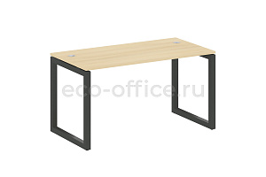 Стол письменный METAL SYSTEM QUATTRO 5x5 50БО.СП-3 Акация Лорка / Антрацит металл фото