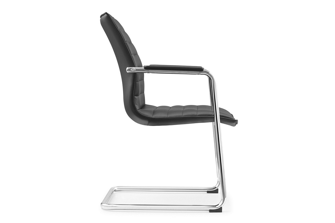 конференц-кресло rv design balance c2413-1 чёрная экокожа фото
