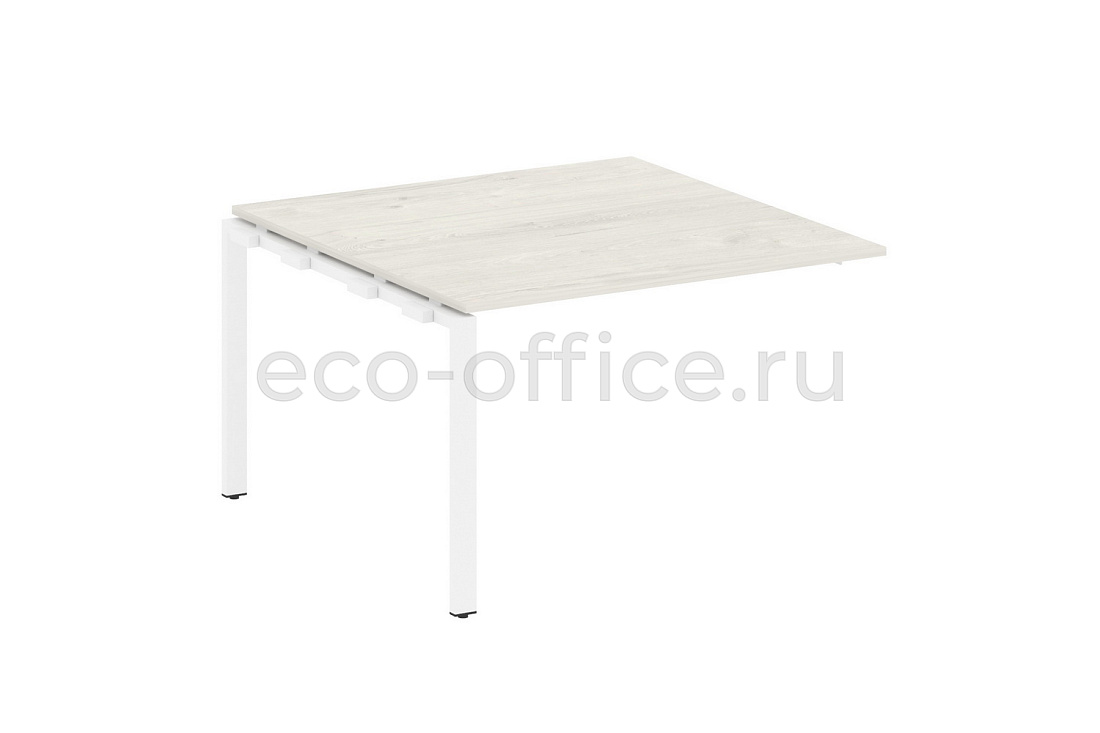 Проходной наборный элемент переговорного стола METAL SYSTEM STYLE БП.ППРГ-2 Дуб Наварра / Белый металл  стоимость