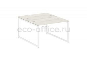 Рабочая станция METAL SYSTEM QUATTRO 4x4 40БО.РАС-СП-2.2 Дуб Наварра / Белый металл фото