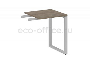 Приставной элемент на О-образном м/к METAL SYSTEM STYLE БО.ПР-1 Вяз Благородный / Серый металл фото