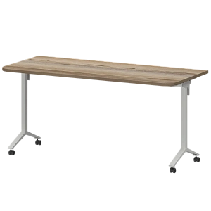 Стол мобильный складной радиусный Protech МБ25-160.70Р Дуб сафари/Белый фото