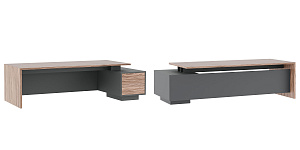 Стол письменный на опорной тумбе Dali DLI37210232R фото