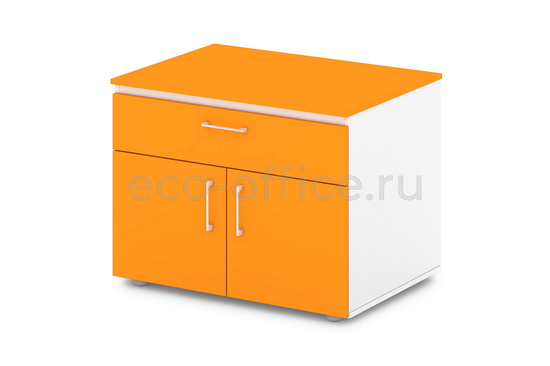 Тумба под оргтехнику SENTIDA COLOR S-280 Апельсин  стоимость