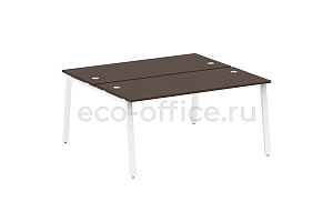 Рабочая станция METAL SYSTEM STYLE БА.РАС-СП-2.4 Венге Цаво / Белый металл фото