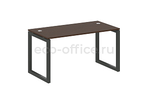 Стол письменный METAL SYSTEM QUATTRO 5x5 50БО.СП-3 Венге Цаво / Антрацит металл фото