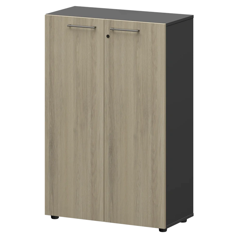 шкаф средний закрытый protech смш38f кронберг/графит фото