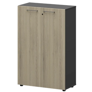 Шкаф средний закрытый Protech СМШ38F Кронберг/Графит фото